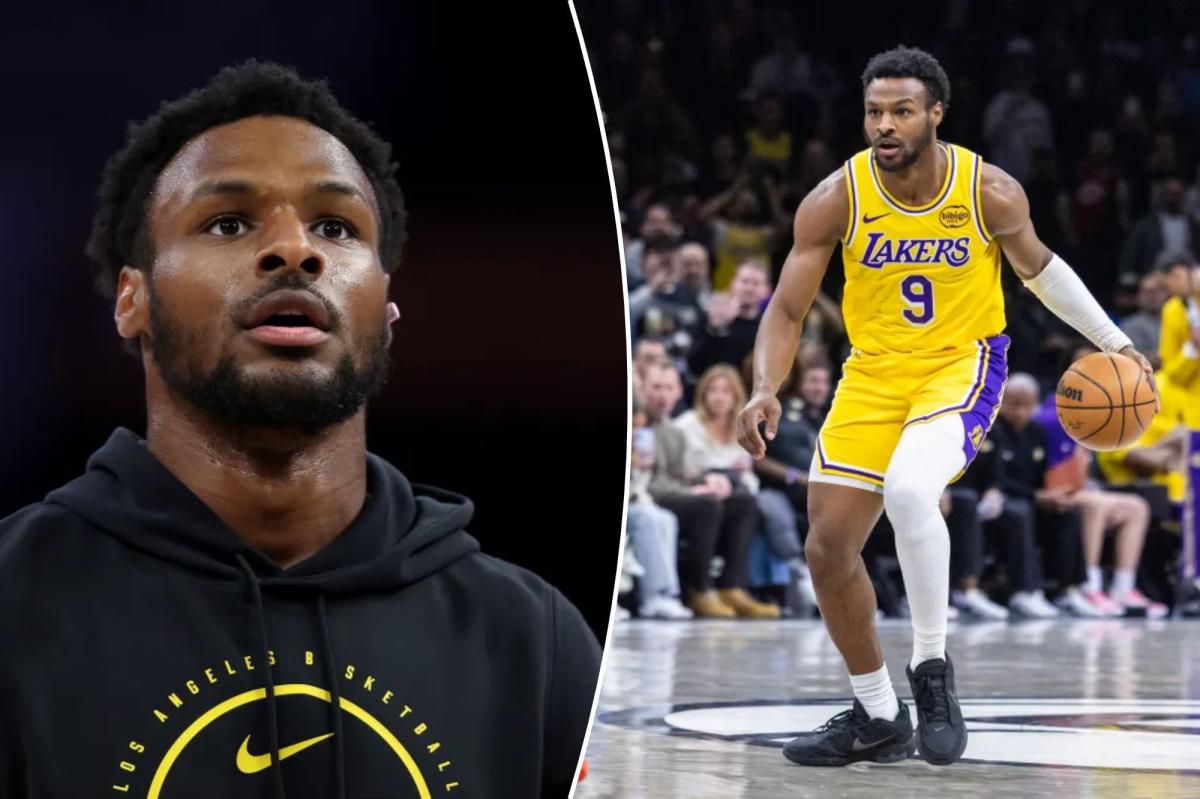 Bronny James reacts to latest Lakers free agent signing elsewhere