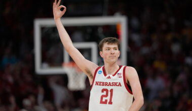 Pryce Sandfort will return to Nebraska after leading Sweet 16 run