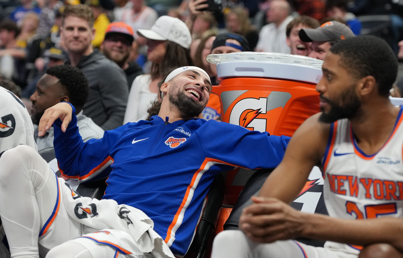 Knicks guard Jose Alvarado honored with street co-naming ceremony in Brooklyn
