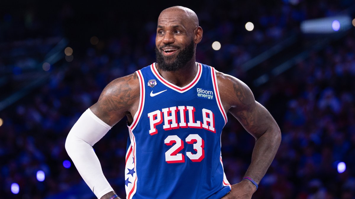 LeBron James’ Sixers firsts, shoes and center start – NBC Sports Philadelphia