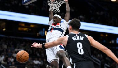 Top draft pick AJ Dybantsa to miss the season opener for Wizards with a sprained ankle