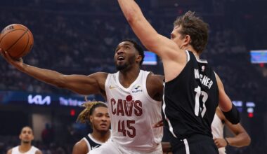 Cavaliers survive a late Nets rally to win home opener 125-121 :: WRAL.com