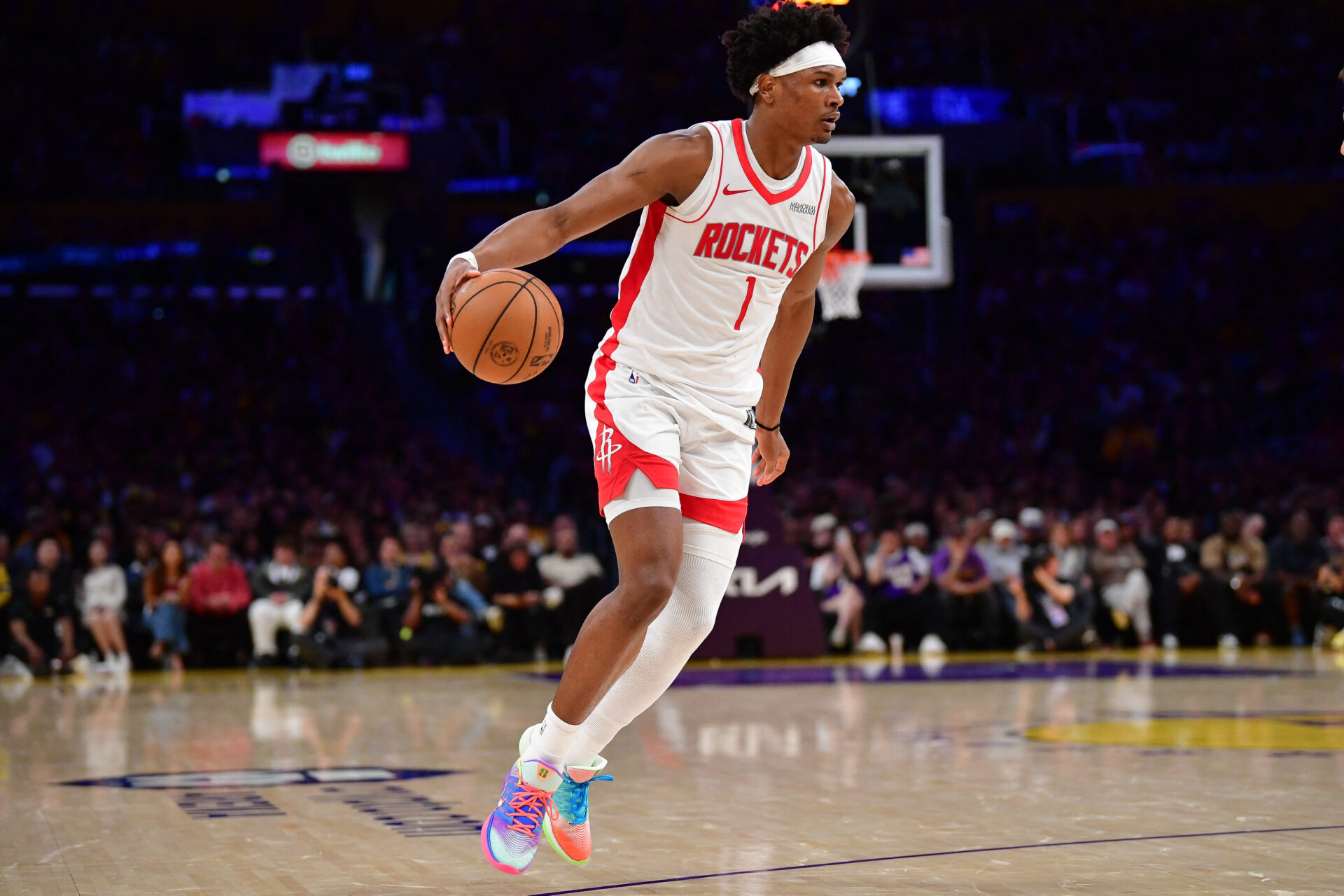 NBA: Playoffs-Houston Rockets at Los Angeles Lakers