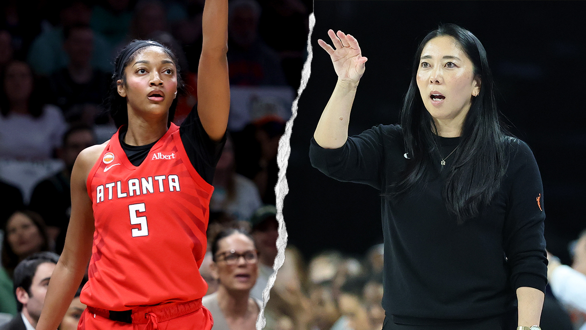 Atlanta Dream star Angel Reese and Golden State Valkyries coach Natalie Nakase