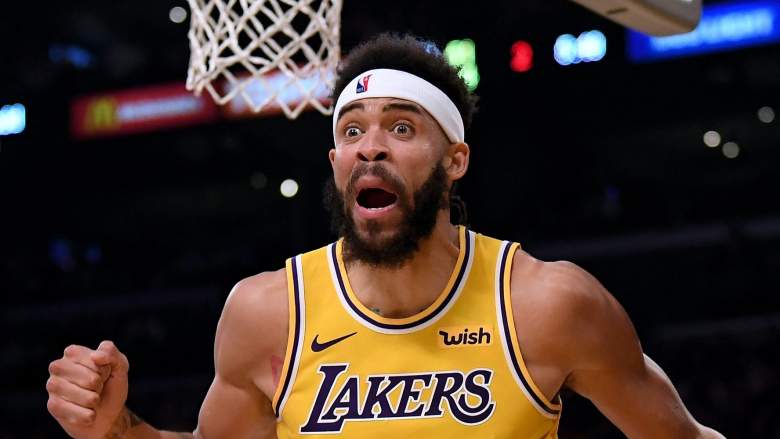 2020 NBA champion Javale McGee joins former Los Angeles Lakers player D'Angelo Russell after signing with China's Shanghai Sharks team.