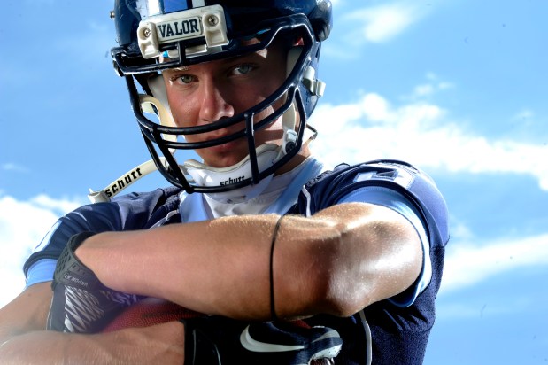 Valor Christian running back Christian McCaffrey poses for a portrait on Tuesday, July 5, 2011. AAron Ontiveroz, The Denver Post