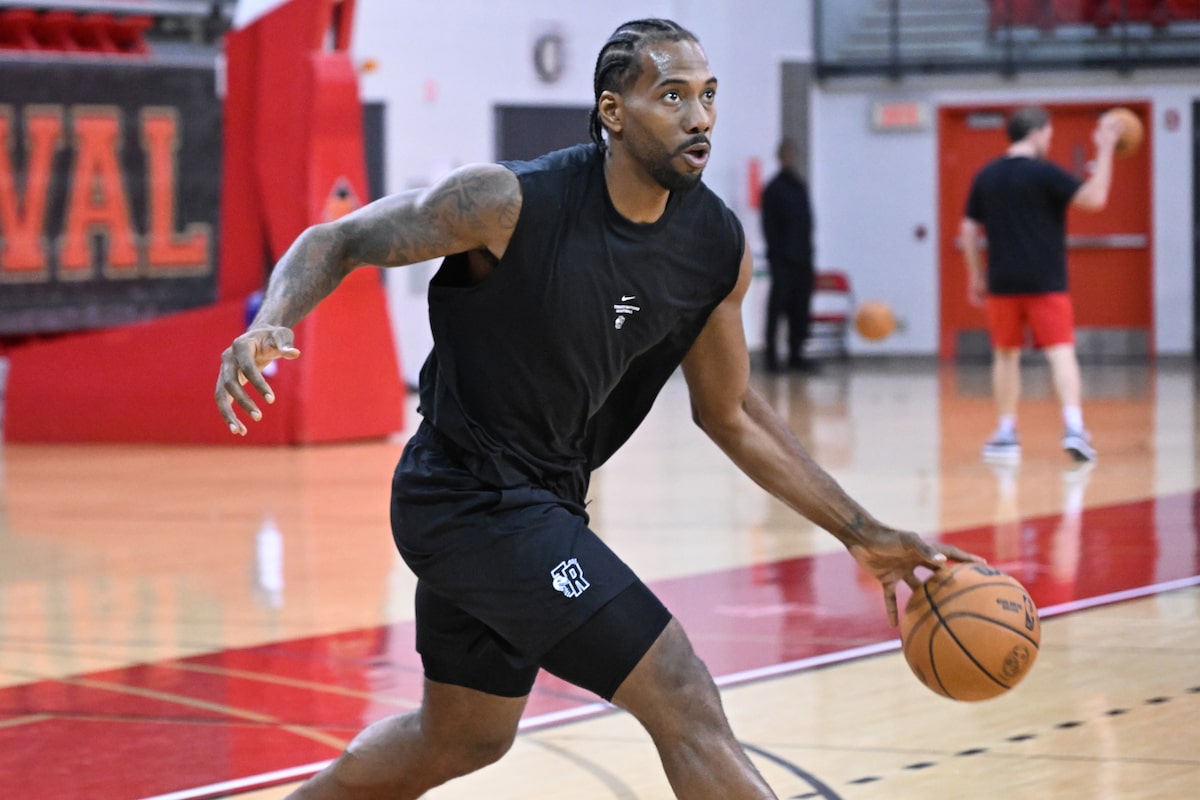 Raptors coach undecided on Leonard’s availability for Quebec City game