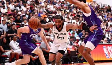 The Spurs are in Utah to face the Suns for preseason game three