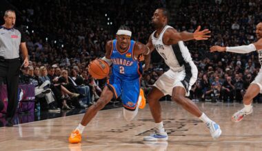 Poor first half dooms Spurs in season opening loss to Thunder