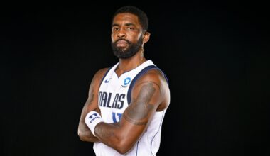 Mavericks Star Kyrie Irving Slotted Outside Top 35 In New NBA Player Rankings