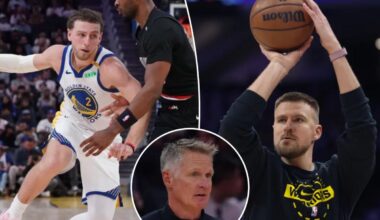 Podziemski, Porzingis bad omens for Warriors on opening night