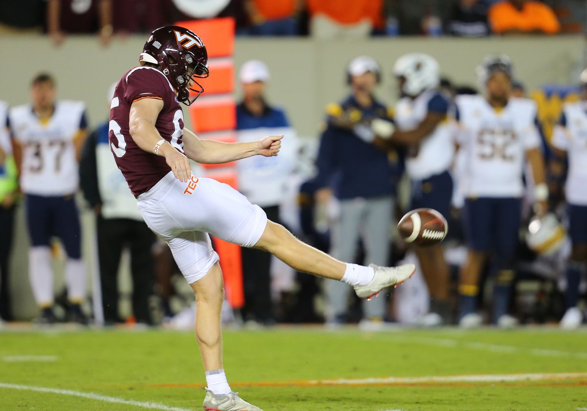 COLLEGE FOOTBALL: SEP 22 West Virginia at Virginia Tech