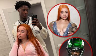 Ice Spice, Jets Star Sauce Gardner Go Instagram Official W/ Bathroom Selfie