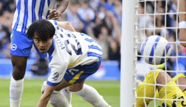 Kaoru Mitoma nets equalizer in Brighton's 3-2 win over West Ham