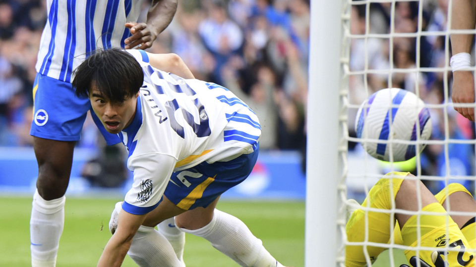 Kaoru Mitoma nets equalizer in Brighton's 3-2 win over West Ham
