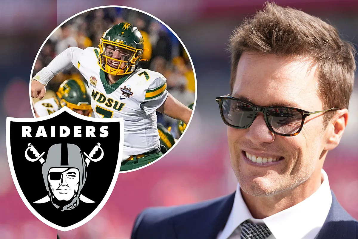 Tom Brady and the Quarterback he chose for the Las Vegas Raiders after reportedly slamming the door on Shedeur Sanders - Marca.com