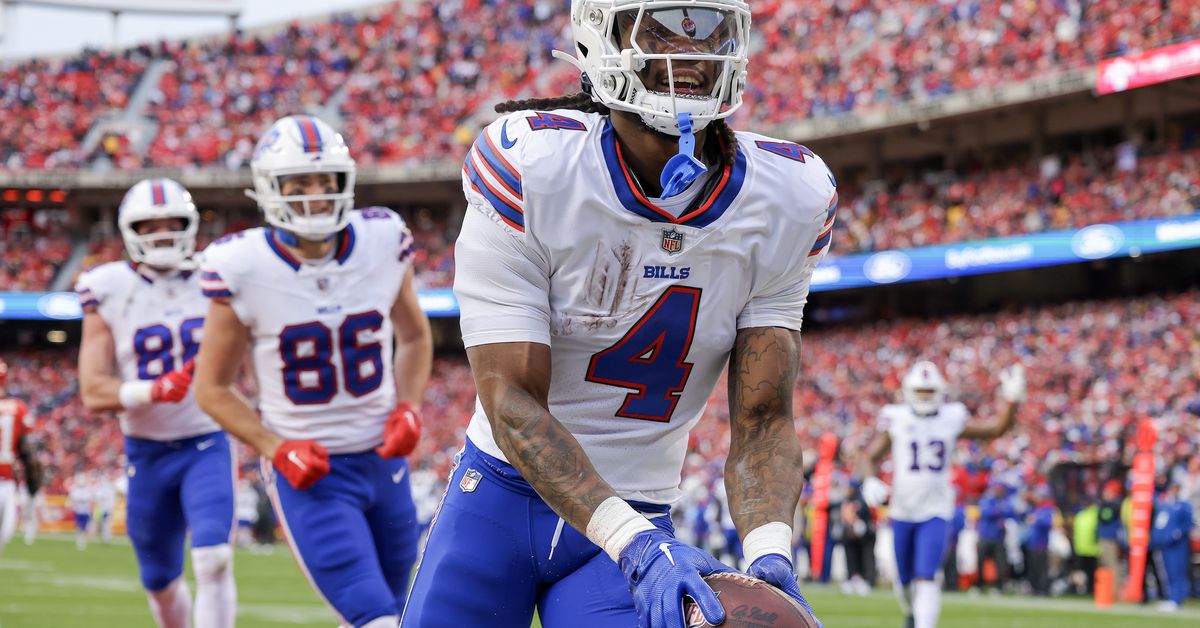 Gambling on James Cook? Bills don’t add RB in 2025 NFL Draft