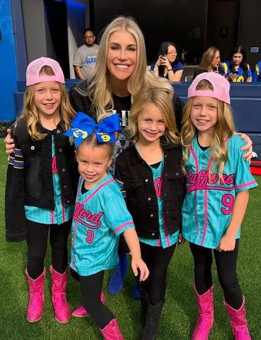 Kelly Stafford/Instagram Kelly Stafford with her four daughters, who she shares with husband Matthew Stafford