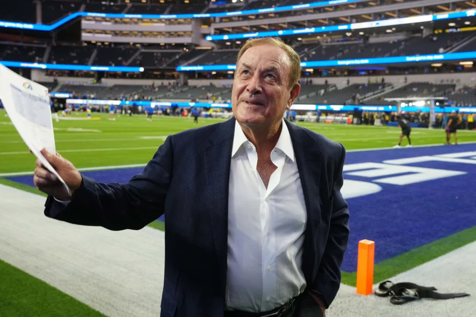 Al Michaels will be the play-by-play announcer for the Baltimore Ravens vs Pittsburgh Steelers NFL playoff game on Saturday.