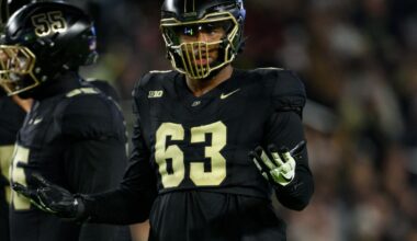 Giants NFL Draft results 2025: New York selects Marcus Mbow, OL, Purdue in Round 5