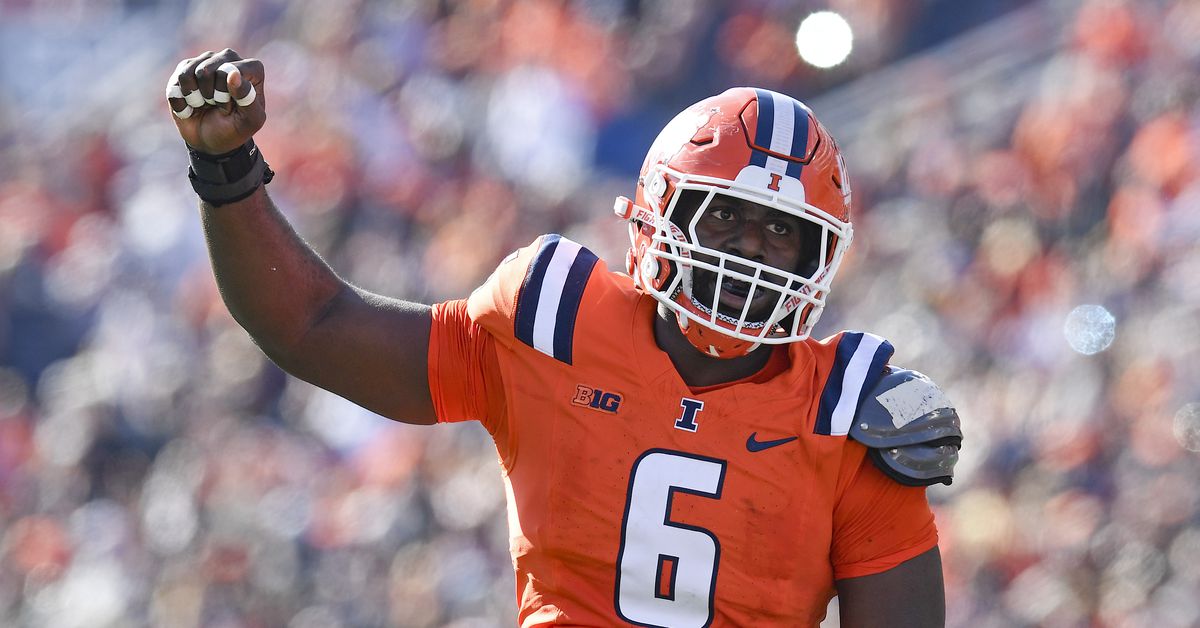 Illinois’ Dennis Briggs Jr. earns rookie minicamp invite to Tennessee Titans