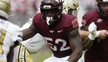 2025 NFL draft: Philadelphia Eagles select Virginia Tech Hokies EDGE Antwaun Powell-Ryland