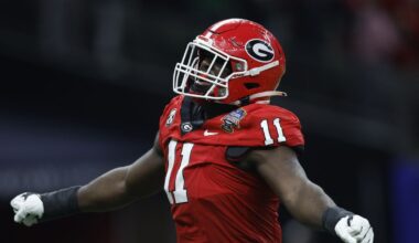 Raiders Mock Draft 2025: Georgia linebacker Jalon Walker at No. 6 pick