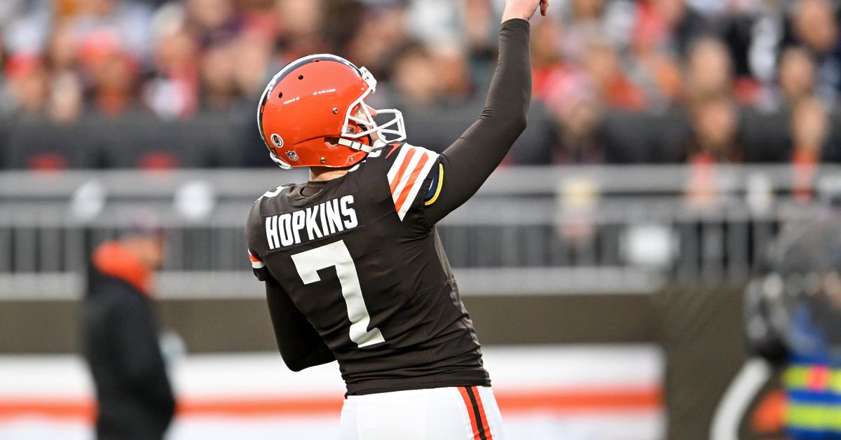 Results from the Dustin Hopkins trade between Browns, Chargers