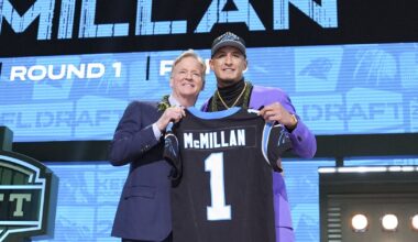 Draft grades and Panthers reacts: Fans positive about Tetairoa McMillan