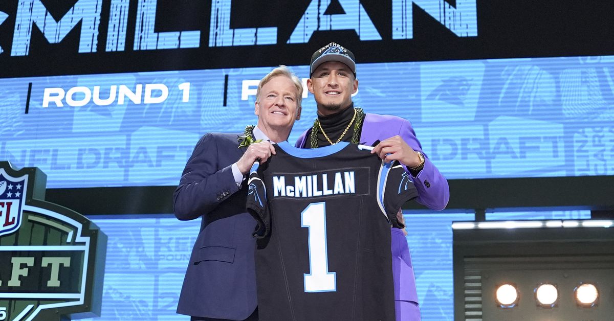 Draft grades and Panthers reacts: Fans positive about Tetairoa McMillan
