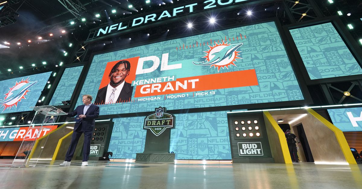 Miami Dolphins updated depth chart after NFL Draft 2025