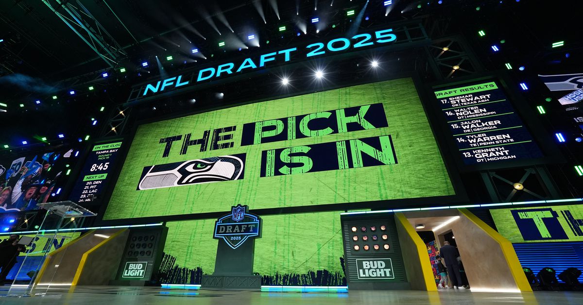 ‘Don’t shave the mustache’ - Watch every 2025 Seattle Seahawks pick’s draft room call