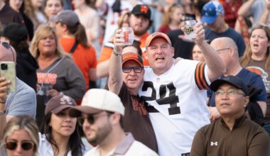 Journey concert, NFL draft and bewilderment: Browns hold watch party for fans (photos)