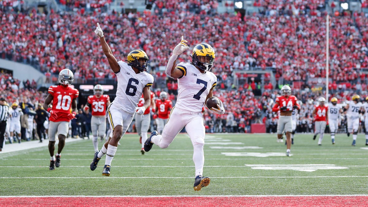 Donovan Edwards of Michigan football joins Jets as undrafted free agent