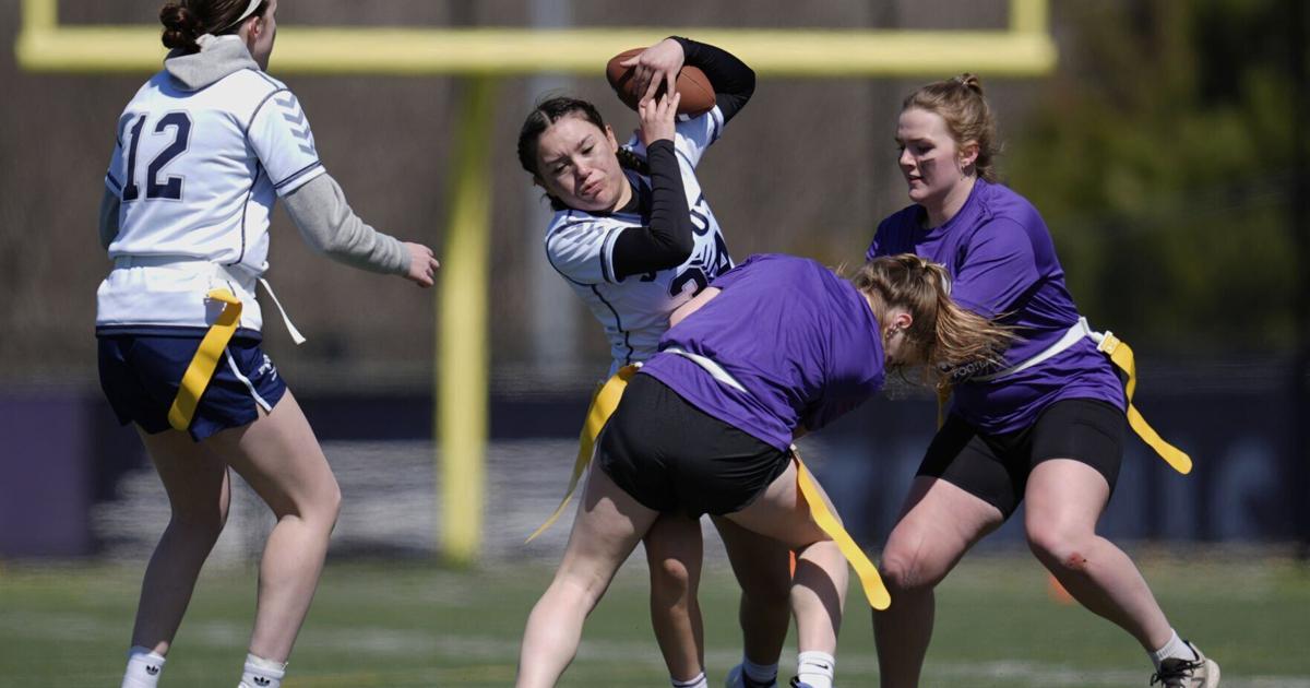 Women's flag football growing at colleges with NFL boost | Sports