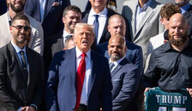 Which Eagles Players Actually Went To The White House — And Who Skipped