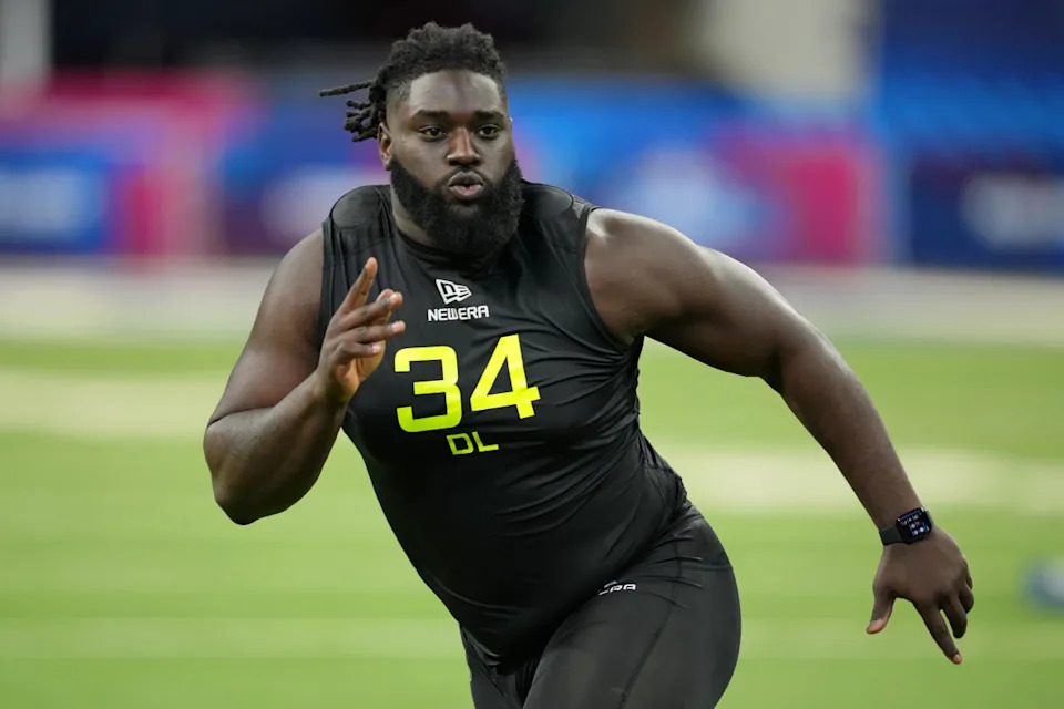 Former Georgia Bulldogs defensive lineman Nazir Stackhouse© Kirby Lee-Imagn Images
