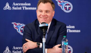 Titans' Borgonzi talks new skill players and their fit in Nashville