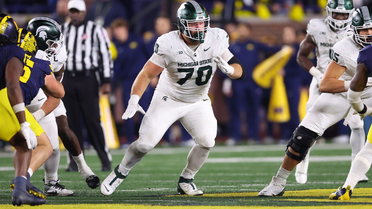 Bears take MSU OL Luke Newman in sixth round of NFL Draft