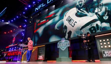 Texans' order of picks for 2026 NFL draft
