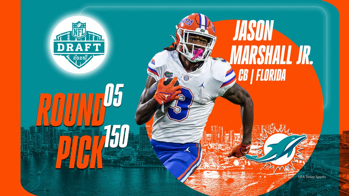 Florida Gators CB Jason Marshall Jr. drafted by Miami Dolphins