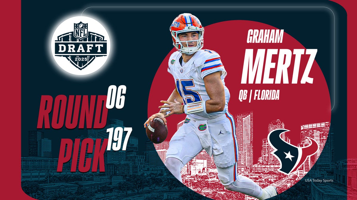 Houston Texans select Florida QB Graham Mertz in 6th round