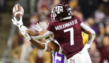 Panthers signing Texas A&M WR Muhsin "Moose" Muhammad III