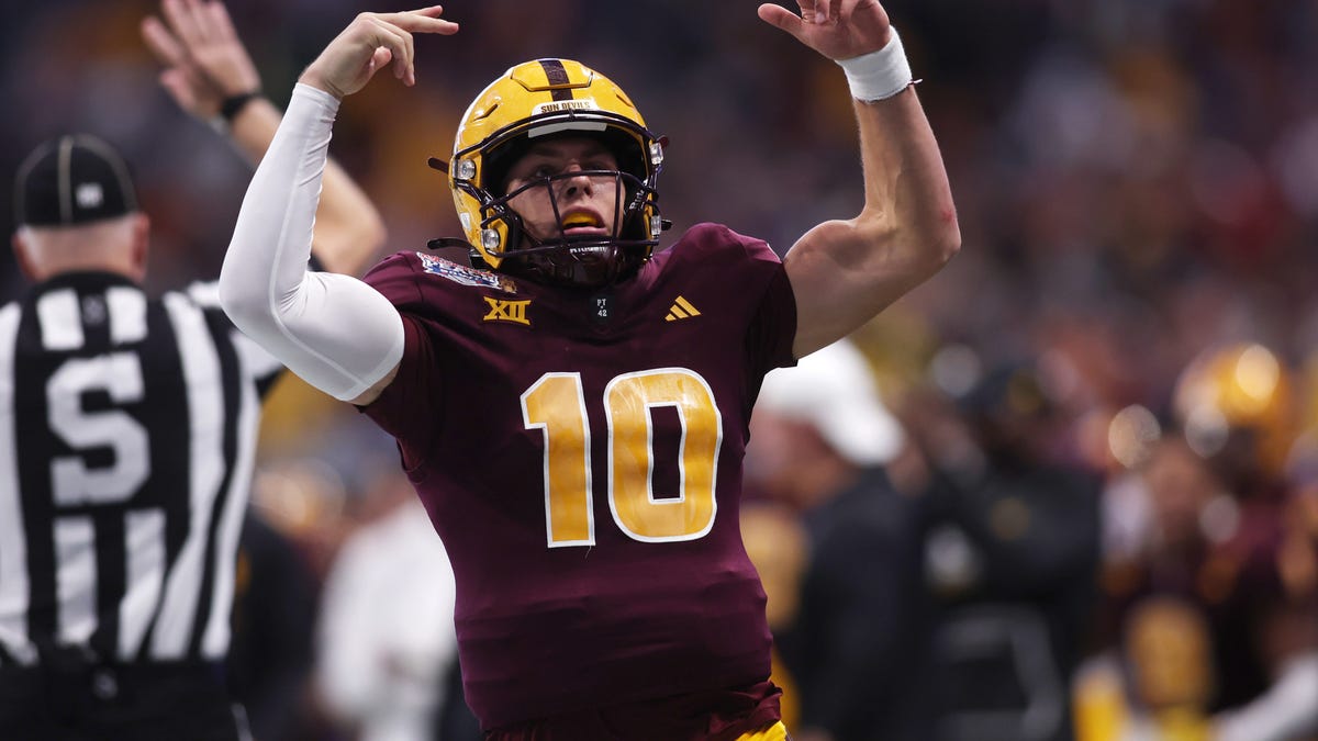Colts pick Arizona State QB Sam Leavitt