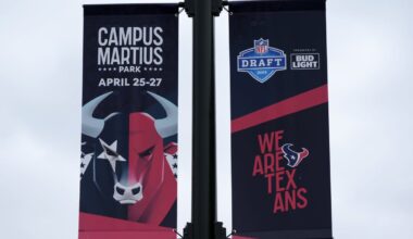 Updated depth chart following 2025 NFL Draft