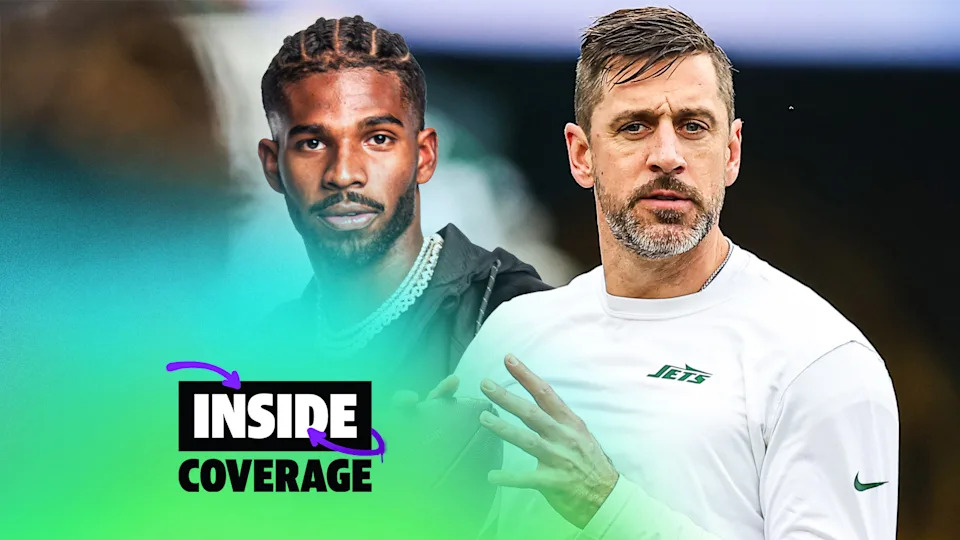 Are Aaron Rodgers and Shedeur Sanders winners or losers after the 2025 NFL Draft? (Photo by Todd Rosenberg & Mike Carlson/Getty Images)