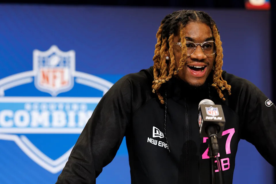 Shavon Revel Jr. was the Cowboys' third pick of the NFL Draft. (Photo by Brooke Sutton/Getty Images)