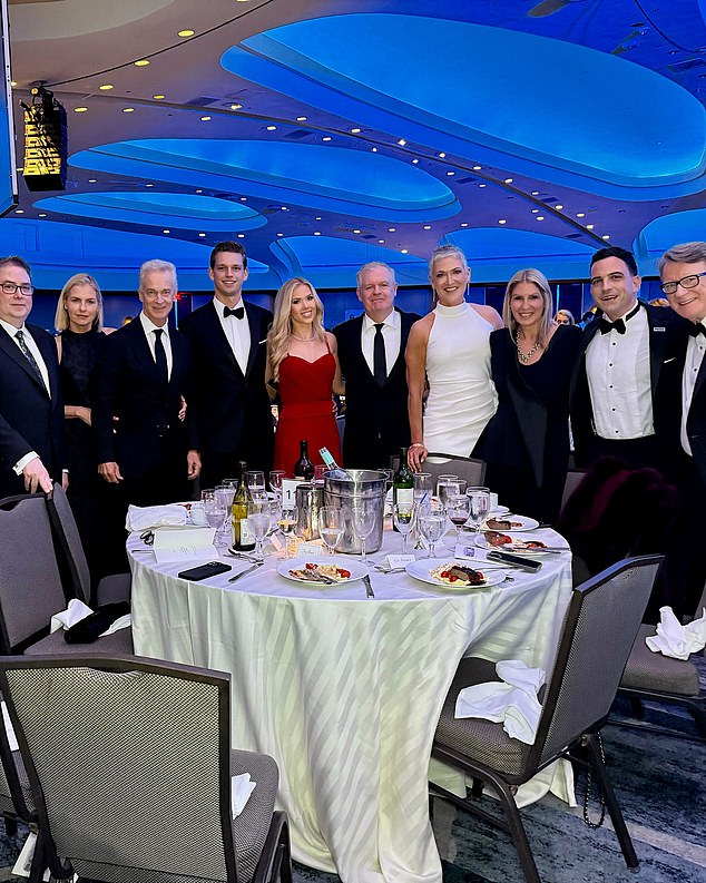 Gracie attended the event as a guest of Fox News, tagging the news organization in her post