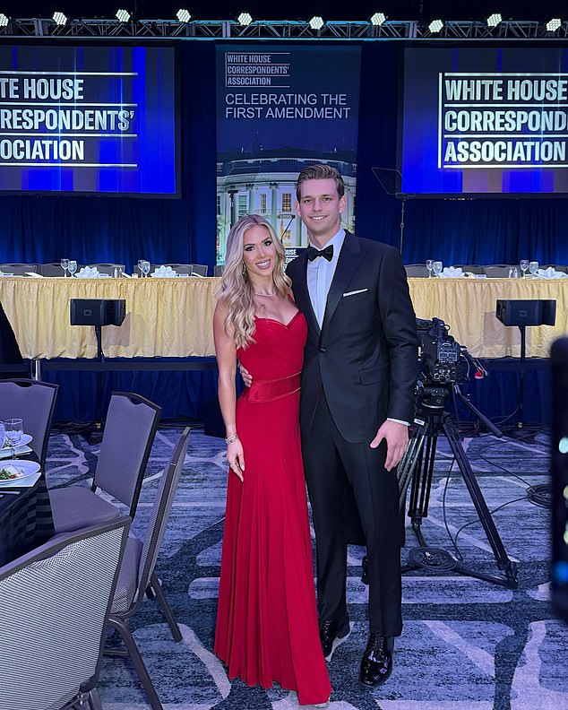 Gracie Hunt hard launched her new relationship at the White House Correspondents' Dinner