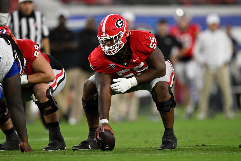 Patriots select Geogia center Jared Wilson 95th overall